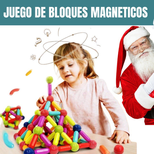 BLOQUES MAGNETICO DE 64 PIEZAS